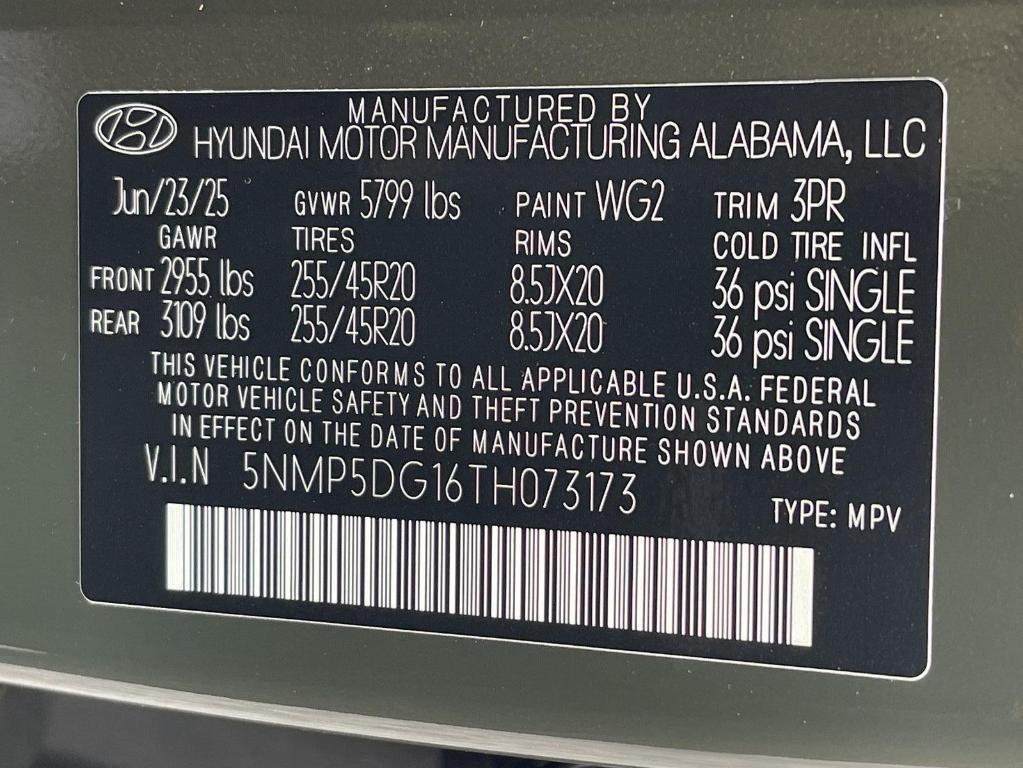 new 2026 Hyundai SANTA FE HEV car, priced at $51,571