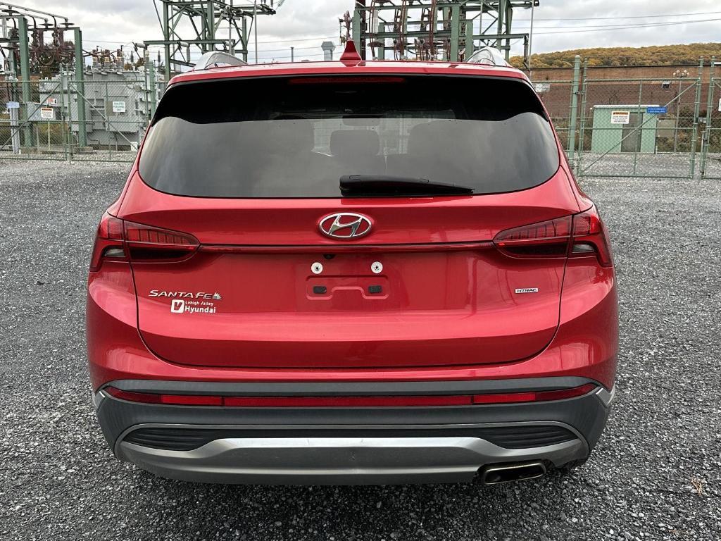 used 2021 Hyundai Santa Fe car, priced at $16,795
