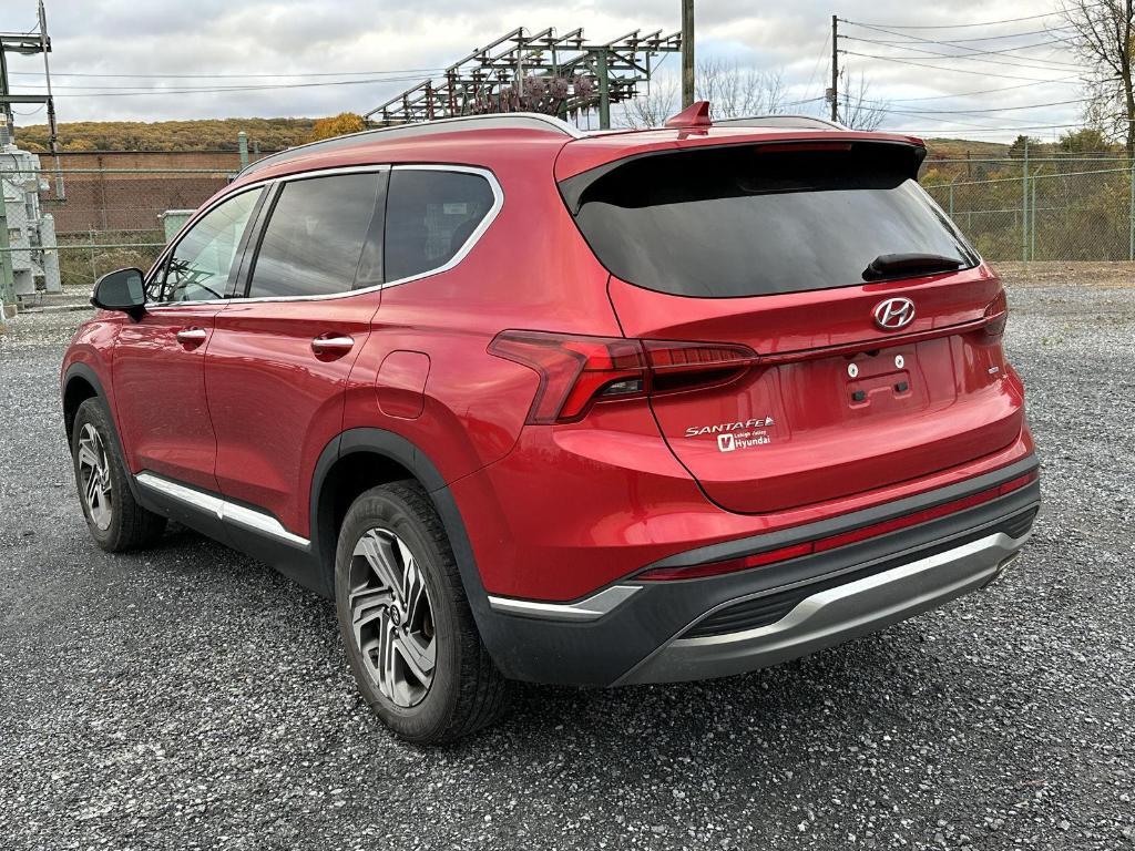 used 2021 Hyundai Santa Fe car, priced at $16,795