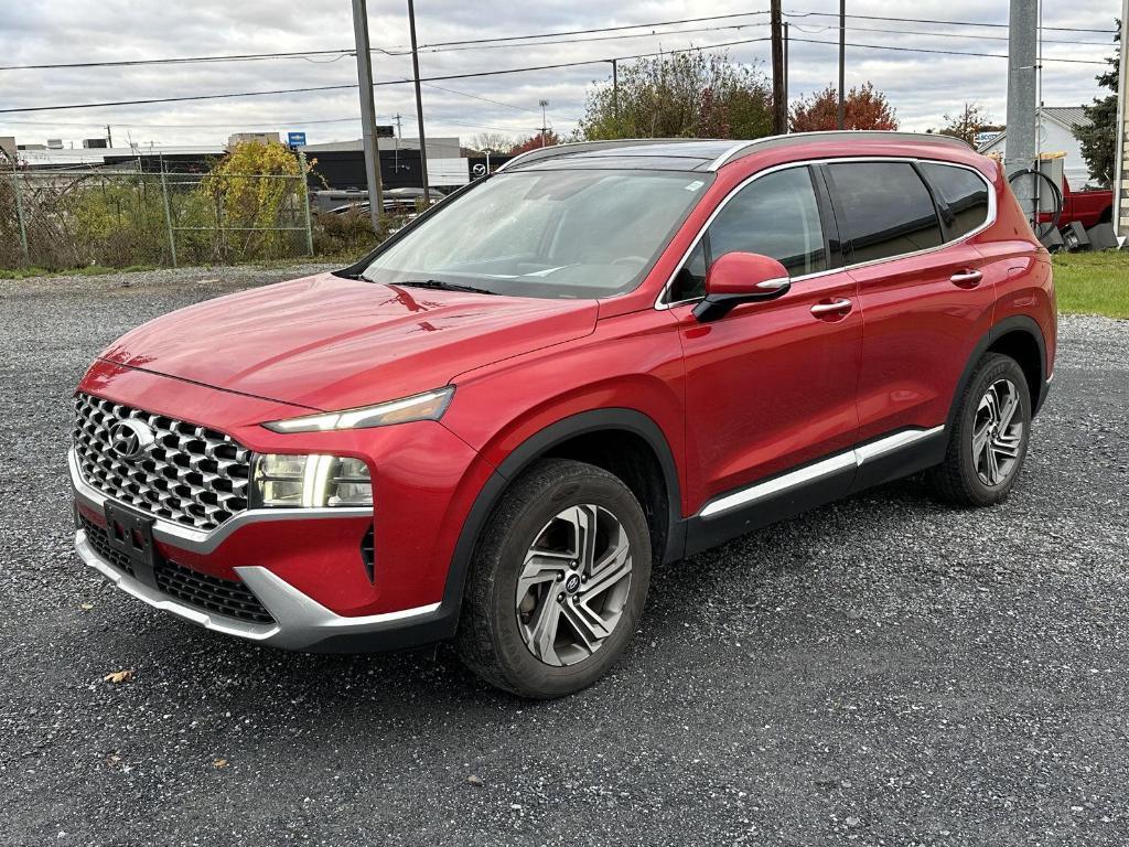 used 2021 Hyundai Santa Fe car, priced at $16,795