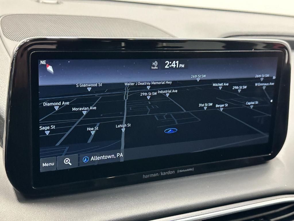 used 2021 Hyundai Santa Fe car, priced at $16,595