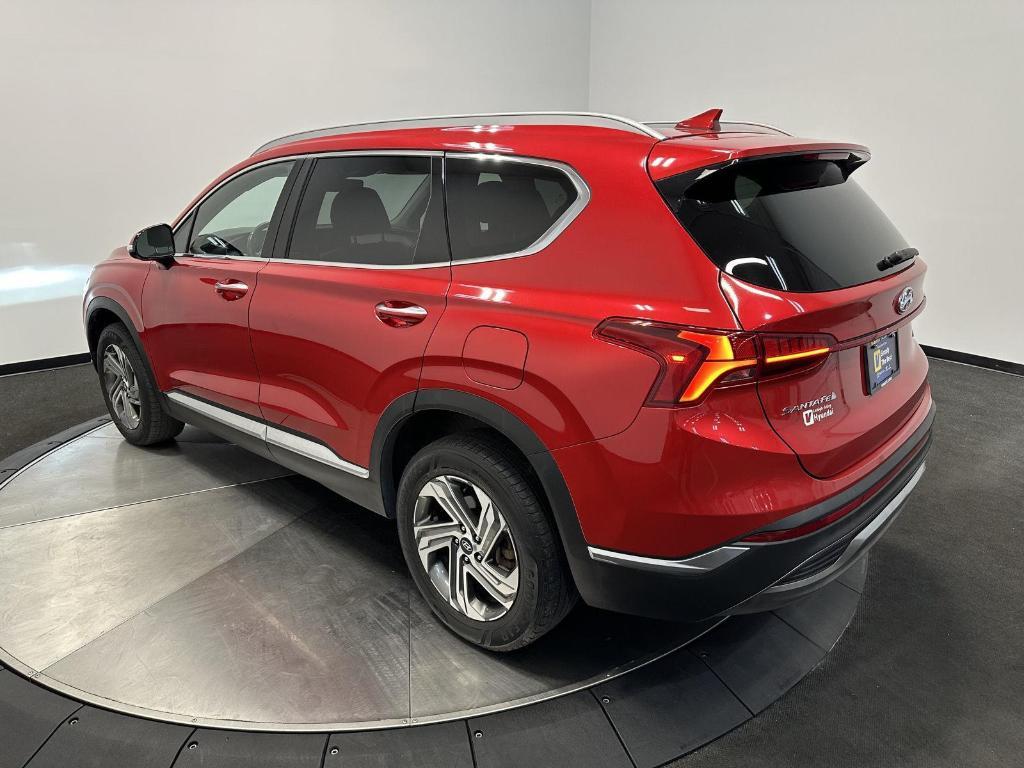used 2021 Hyundai Santa Fe car, priced at $16,595