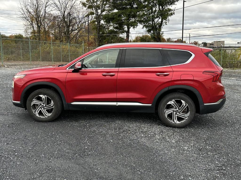 used 2021 Hyundai Santa Fe car, priced at $16,795