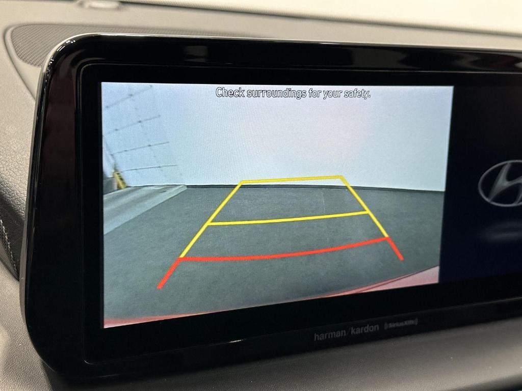 used 2021 Hyundai Santa Fe car, priced at $16,595