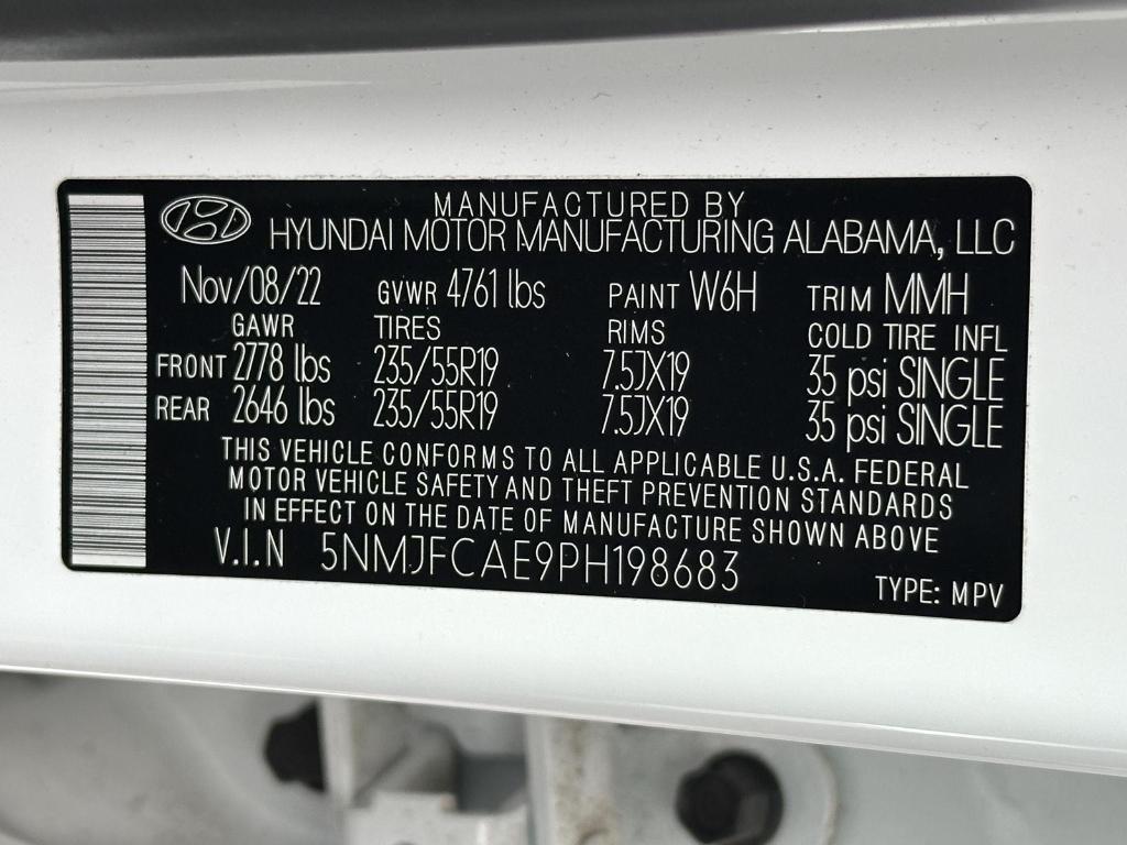 used 2023 Hyundai Tucson car, priced at $24,895