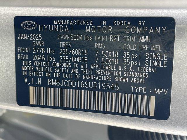 new 2025 Hyundai TUCSON Hybrid car, priced at $38,390