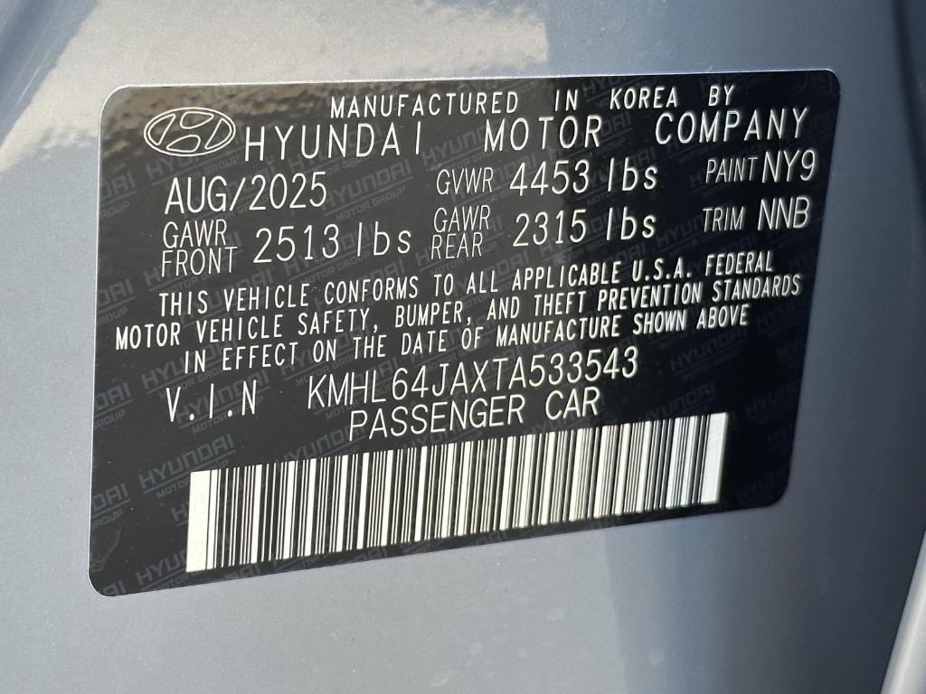 new 2026 Hyundai Sonata car, priced at $29,910