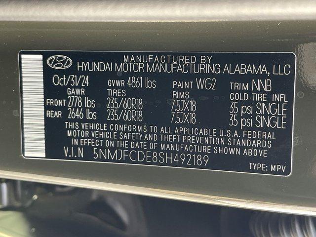 new 2025 Hyundai Tucson car, priced at $35,165