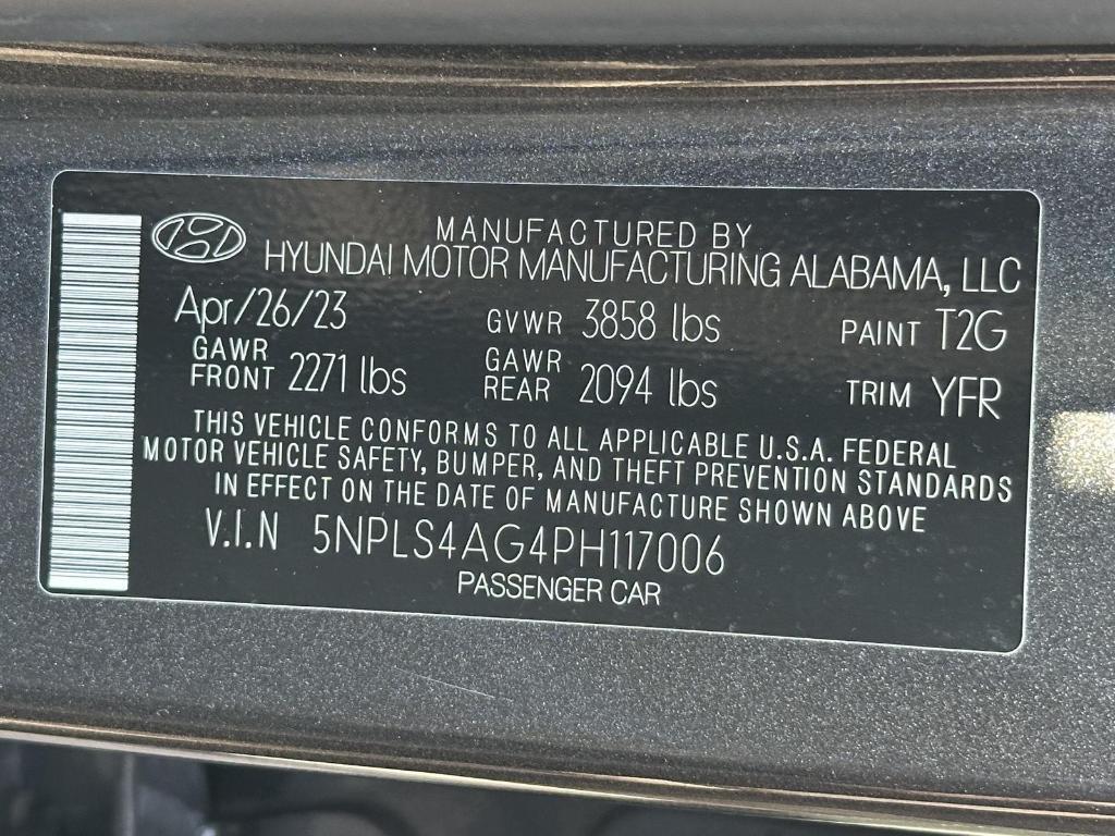 used 2023 Hyundai Elantra car, priced at $19,795