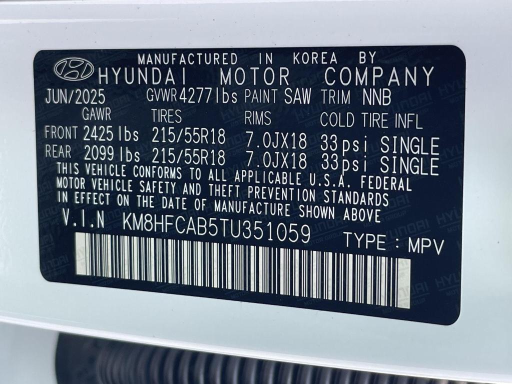new 2026 Hyundai Kona car, priced at $28,950
