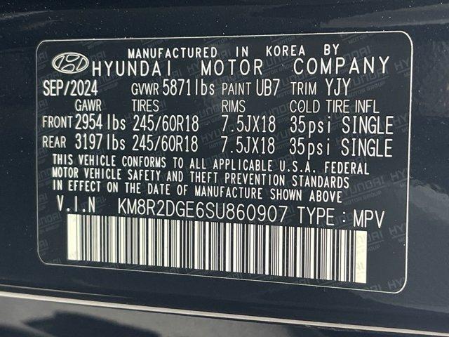 new 2025 Hyundai Palisade car, priced at $42,965