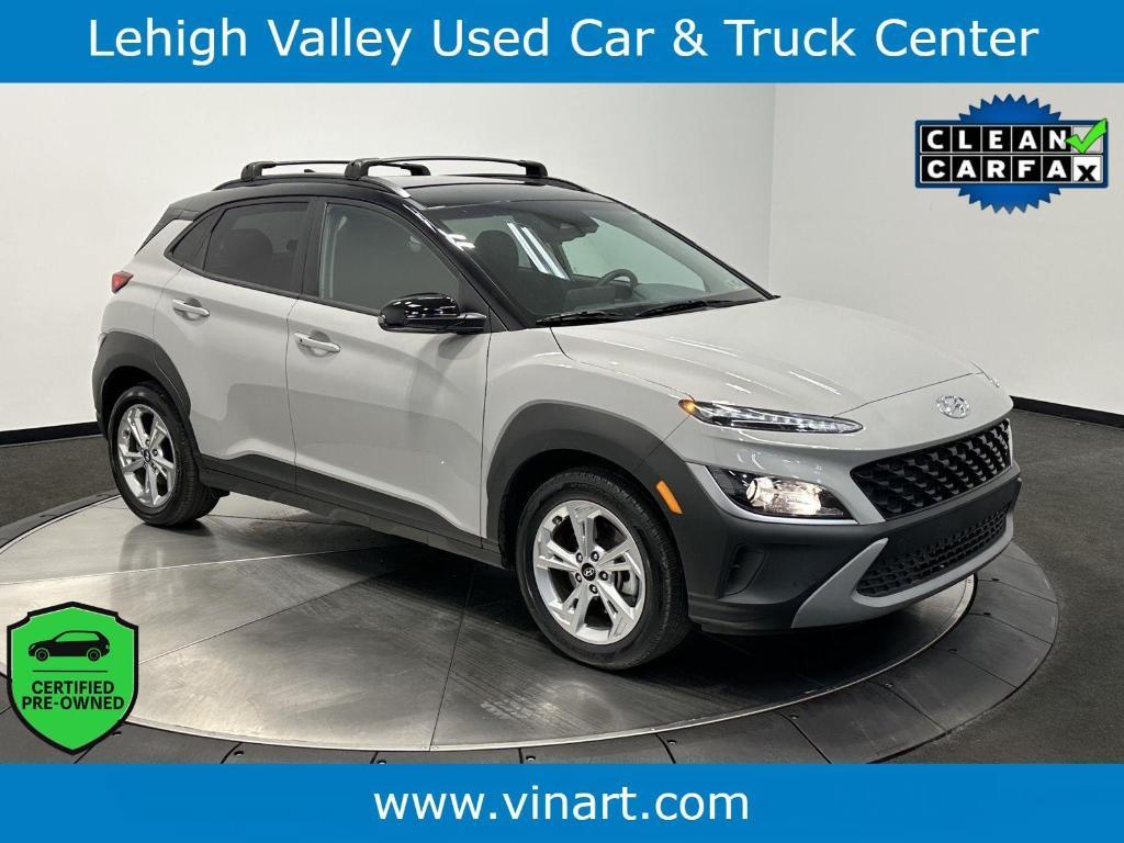used 2023 Hyundai Kona car, priced at $21,895