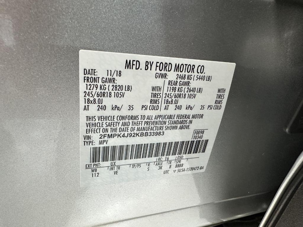 used 2019 Ford Edge car, priced at $21,995