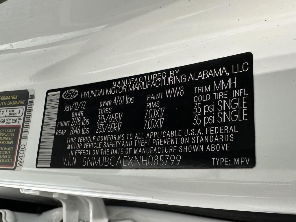 used 2022 Hyundai Tucson car, priced at $20,395