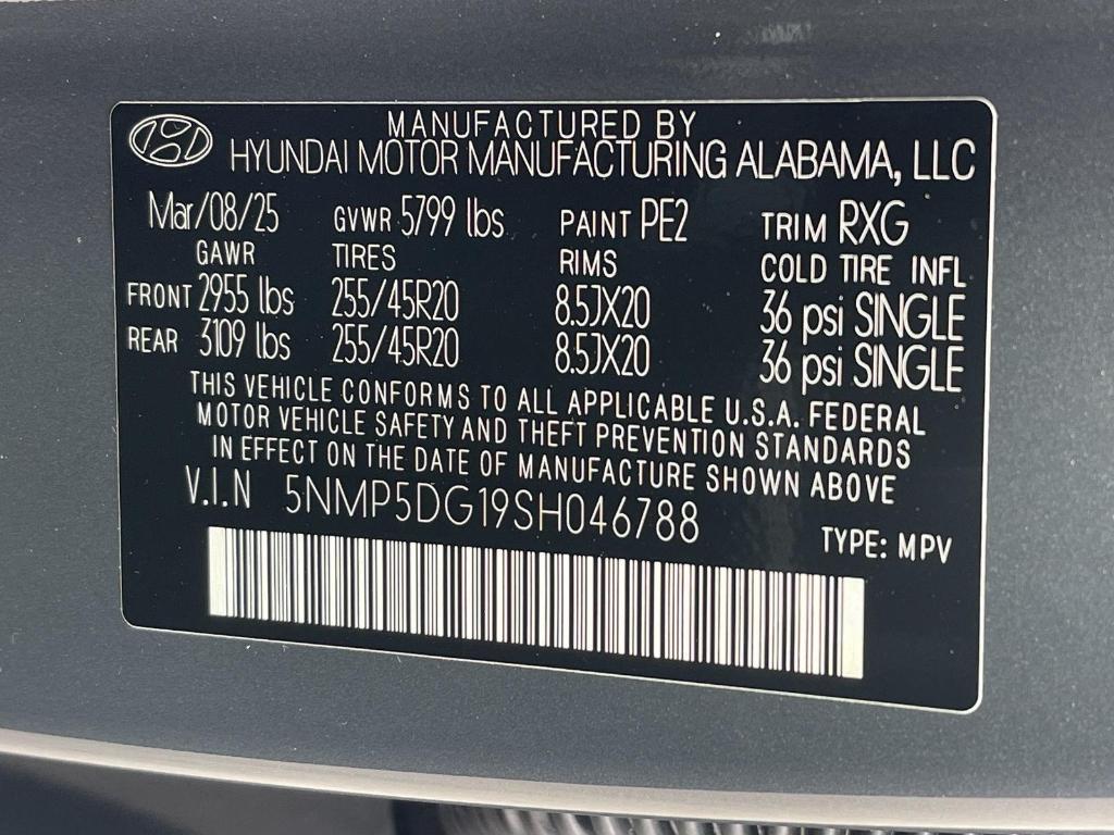 new 2025 Hyundai SANTA FE HEV car, priced at $49,830
