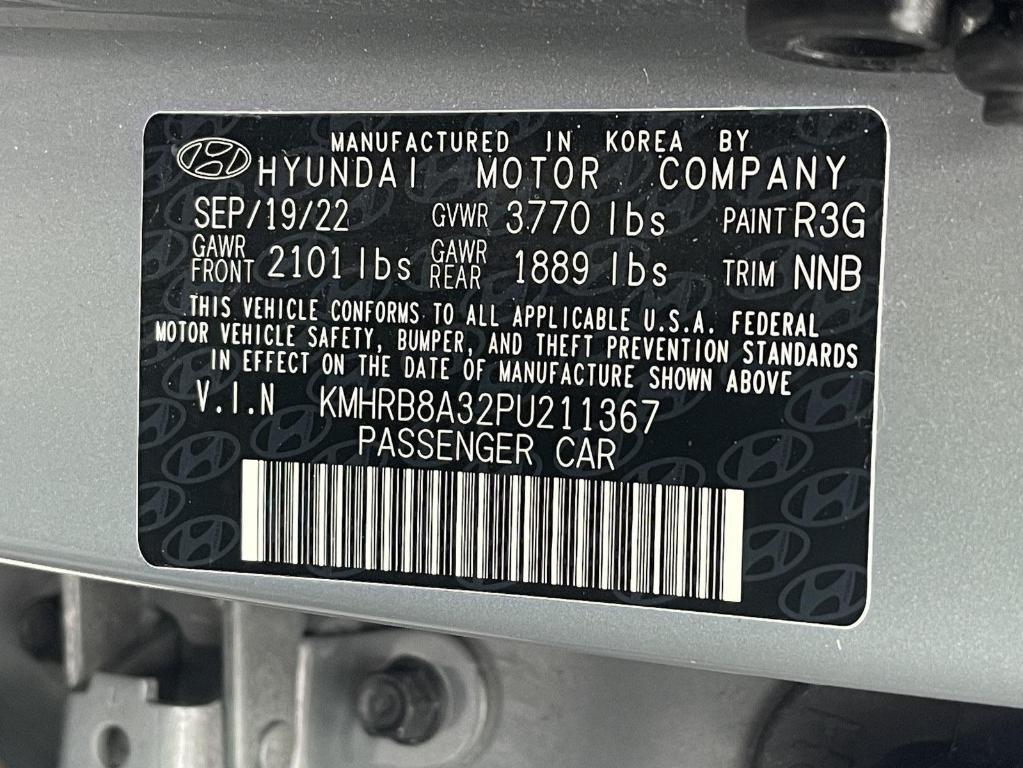 used 2023 Hyundai Venue car, priced at $18,995