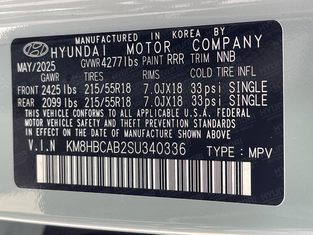 new 2025 Hyundai Kona car, priced at $28,808