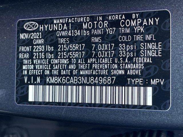 used 2022 Hyundai Kona car, priced at $20,495