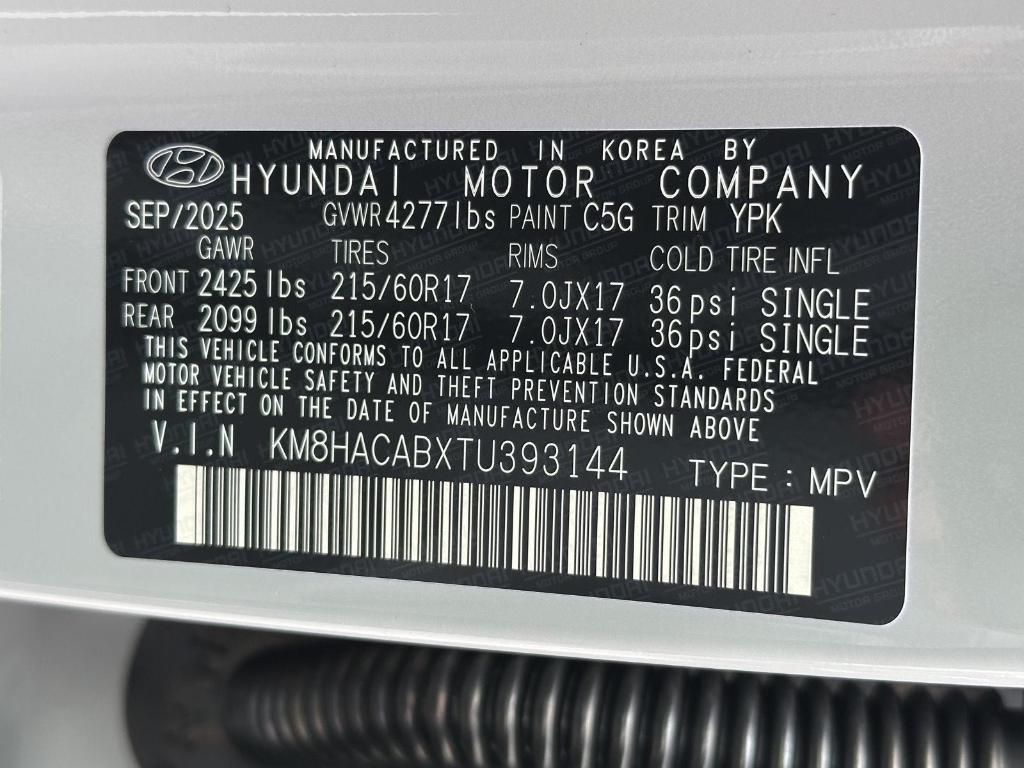 new 2026 Hyundai Kona car, priced at $29,072