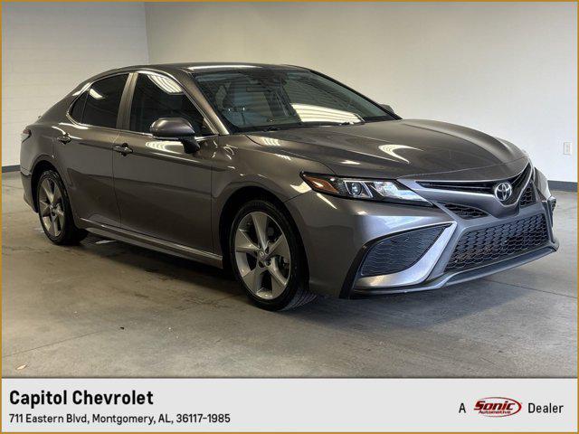 used 2021 Toyota Camry car, priced at $20,498