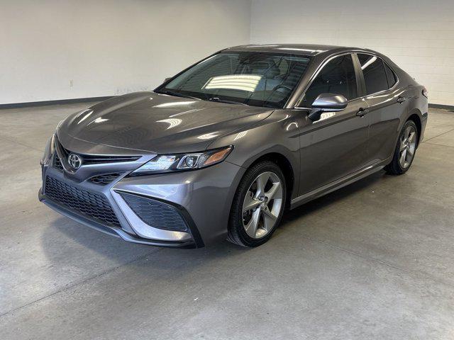 used 2021 Toyota Camry car, priced at $20,498