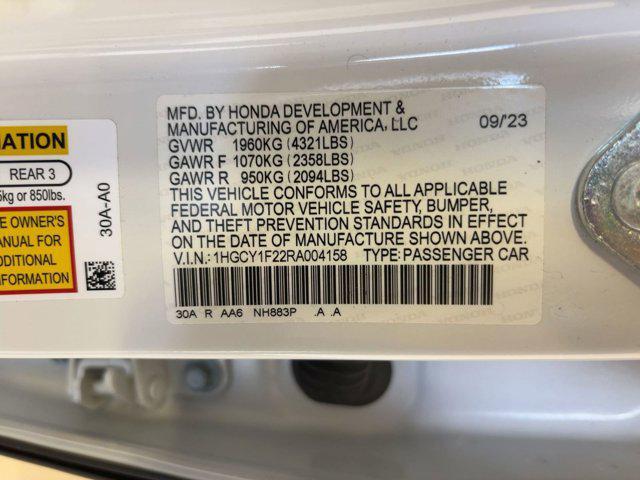 used 2024 Honda Accord car, priced at $24,497