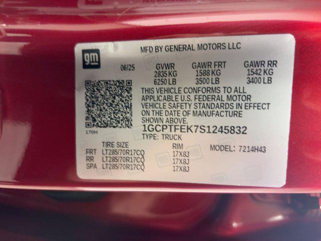 new 2025 Chevrolet Colorado car, priced at $50,081