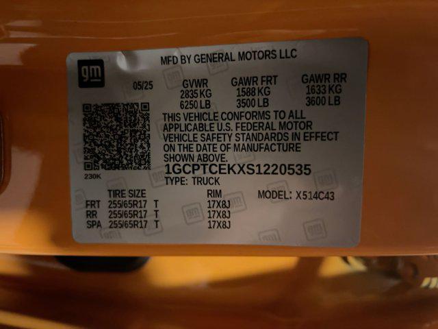 new 2025 Chevrolet Colorado car, priced at $42,831