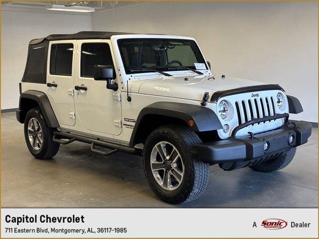 used 2017 Jeep Wrangler Unlimited car, priced at $19,498