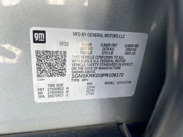 used 2023 Chevrolet Tahoe car, priced at $52,696