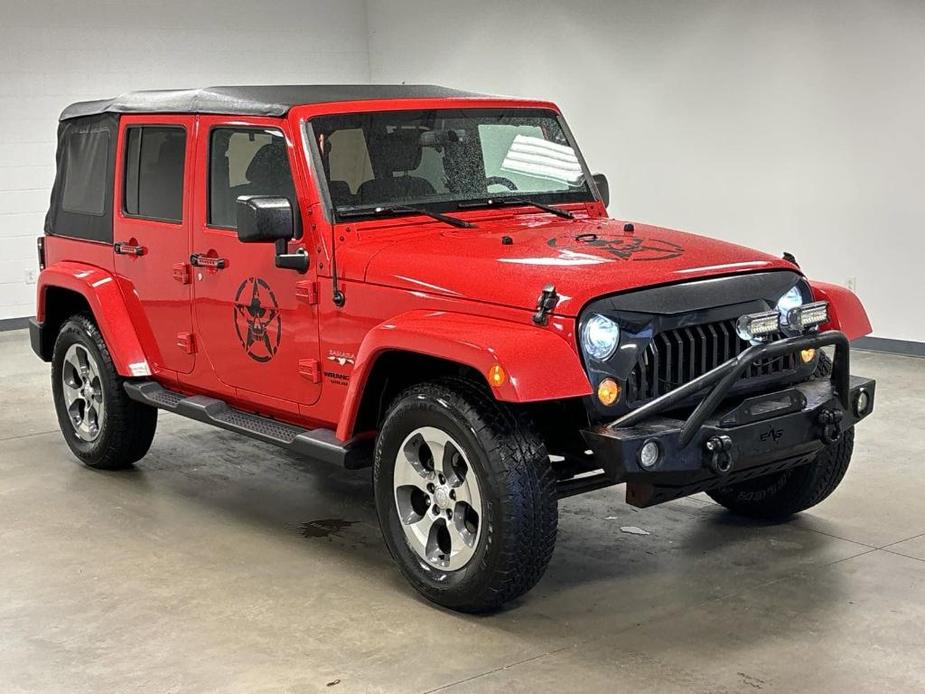 used 2017 Jeep Wrangler Unlimited car, priced at $21,996