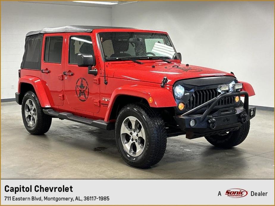 used 2017 Jeep Wrangler Unlimited car, priced at $21,996