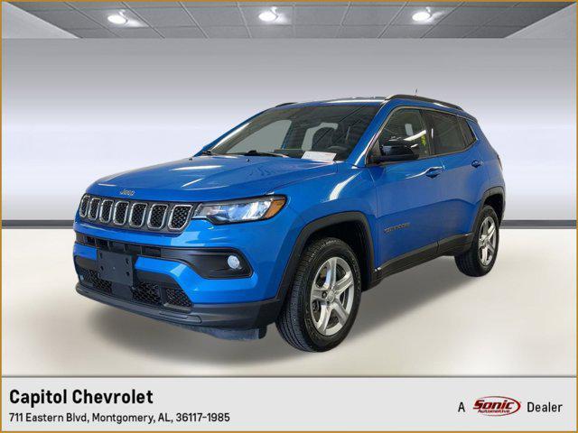 used 2024 Jeep Compass car, priced at $19,996