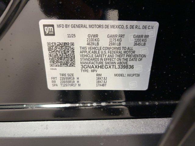 new 2026 Chevrolet Equinox car, priced at $34,001