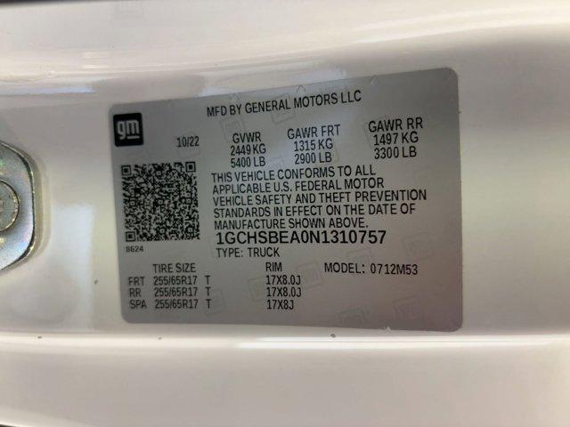 used 2022 Chevrolet Colorado car, priced at $21,997