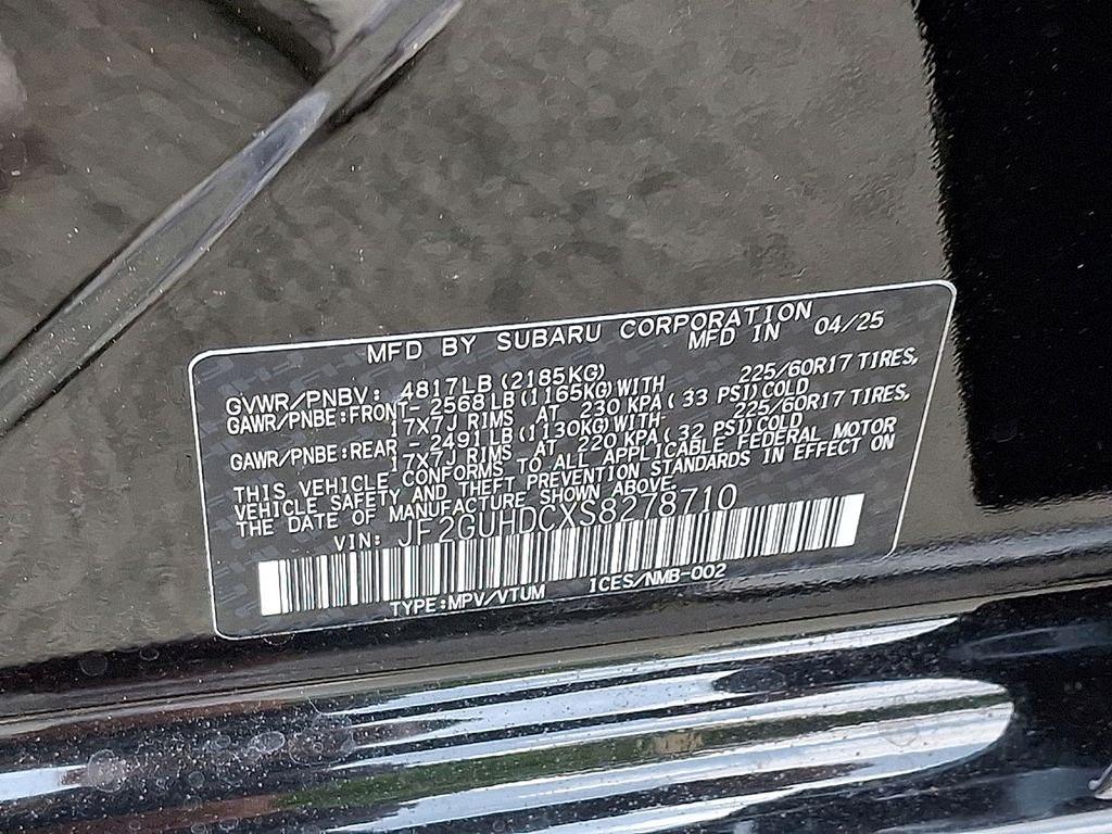 new 2025 Subaru Crosstrek car, priced at $32,520