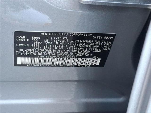 new 2025 Subaru Ascent car, priced at $50,448