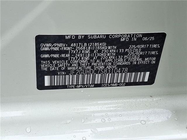 new 2025 Subaru Crosstrek car, priced at $32,582