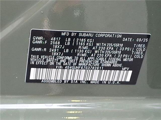 new 2025 Subaru Crosstrek car, priced at $35,018