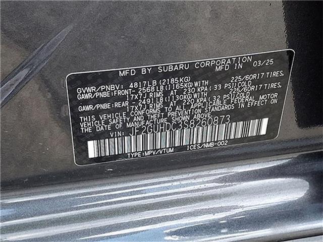 new 2025 Subaru Crosstrek car, priced at $31,870