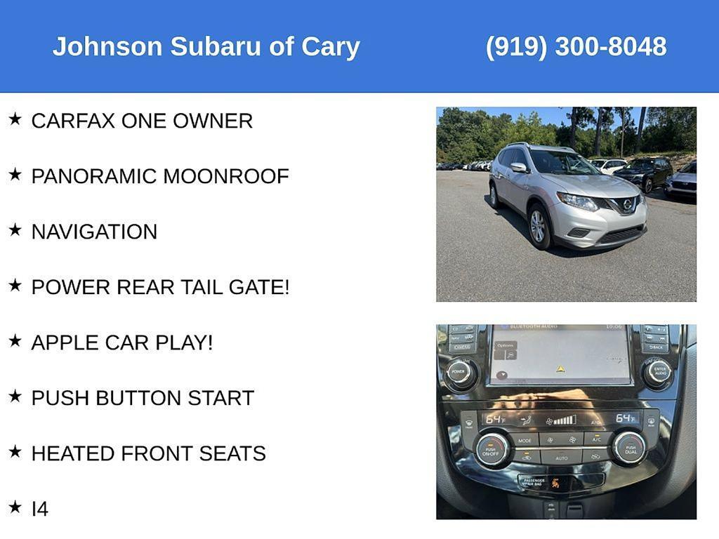 used 2016 Nissan Rogue car, priced at $10,999