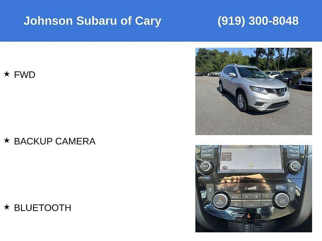 used 2016 Nissan Rogue car, priced at $10,999