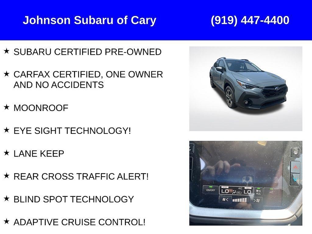 used 2024 Subaru Crosstrek car, priced at $27,999