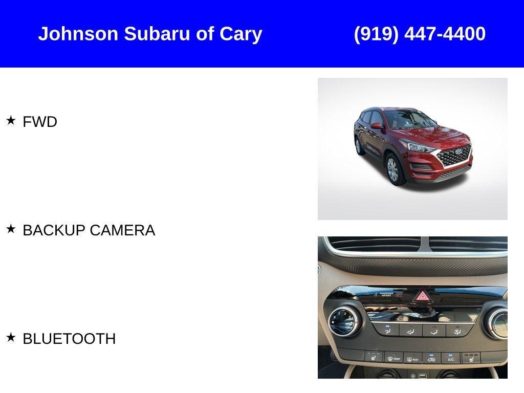 used 2020 Hyundai Tucson car, priced at $17,999