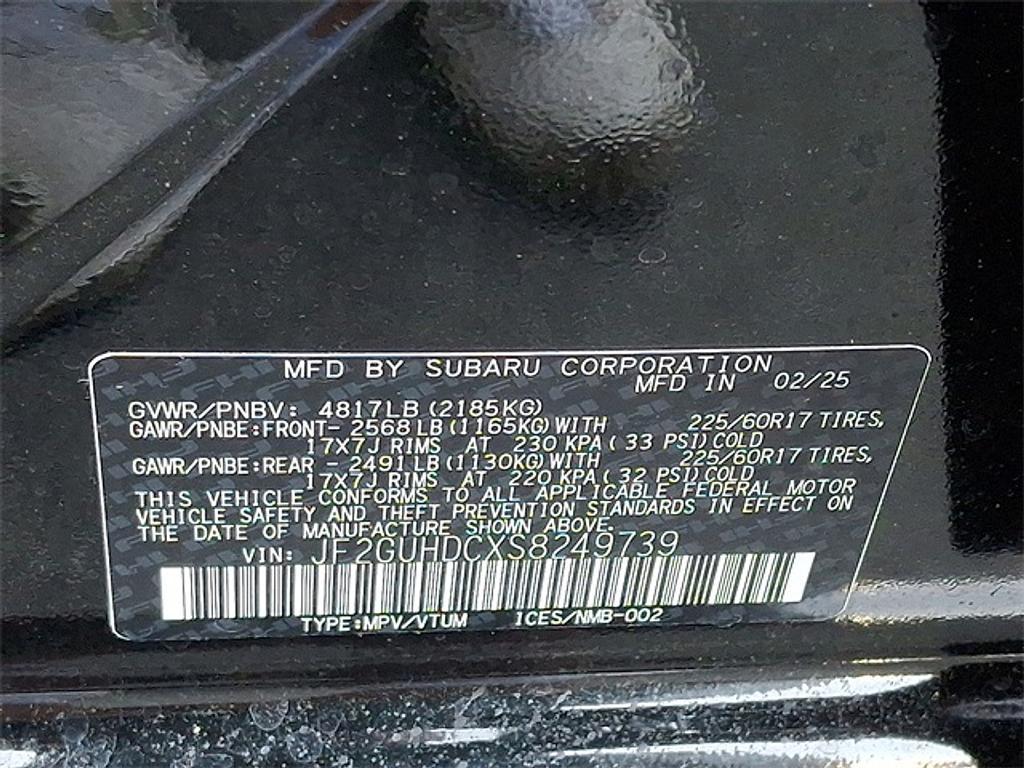 new 2025 Subaru Crosstrek car, priced at $31,891