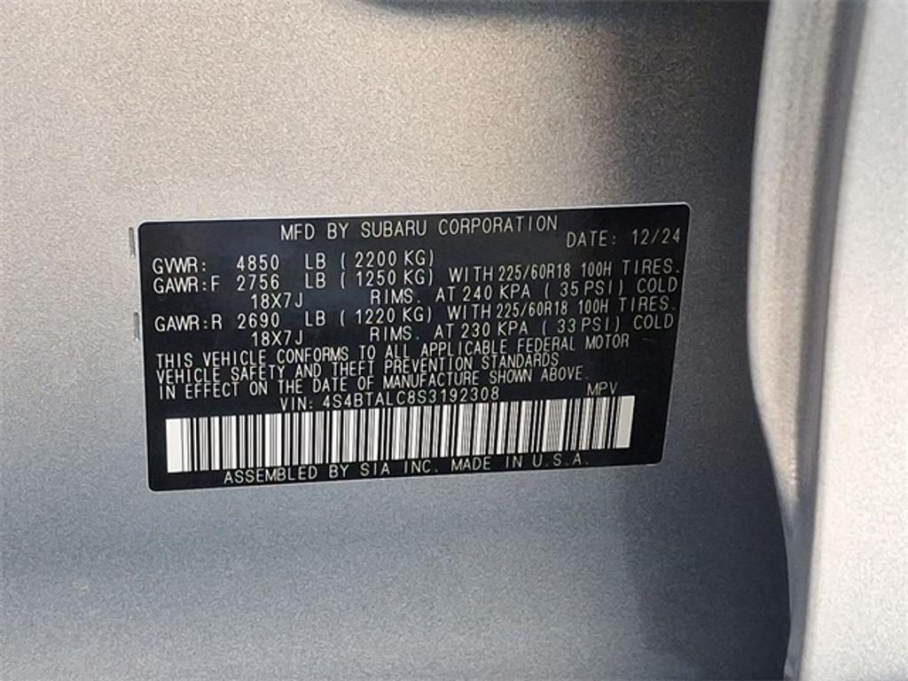 new 2025 Subaru Outback car, priced at $38,620