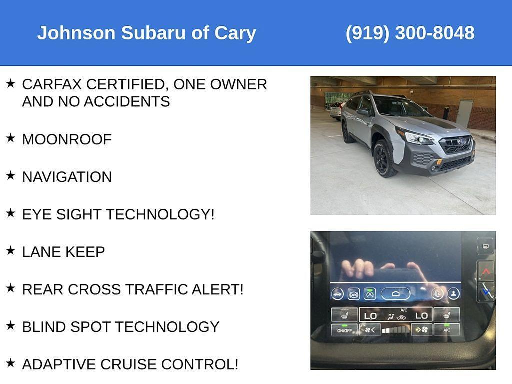 used 2024 Subaru Outback car, priced at $33,499