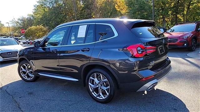 used 2022 BMW X3 car, priced at $34,995