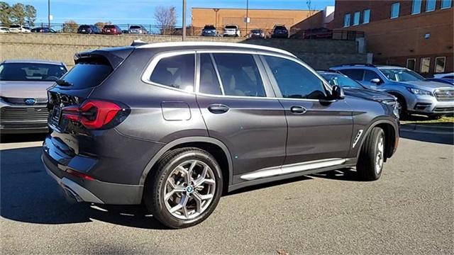 used 2022 BMW X3 car, priced at $34,995