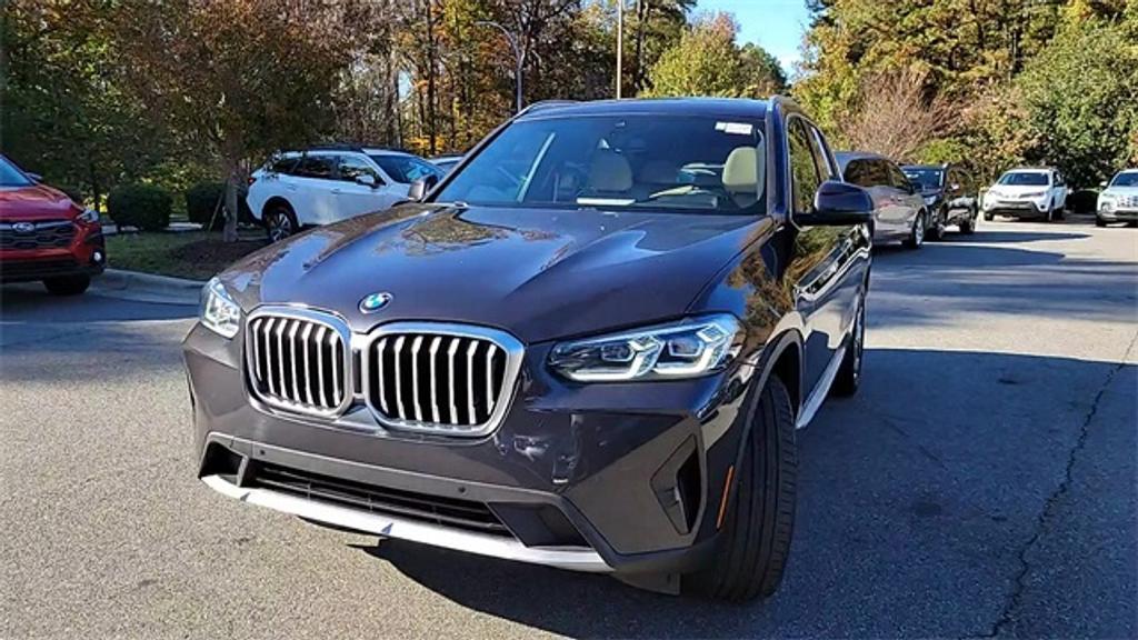 used 2022 BMW X3 car, priced at $37,499